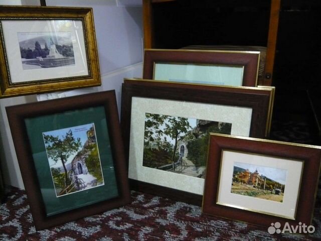 Ретрофотографии Пятигорска в раме и паспарту