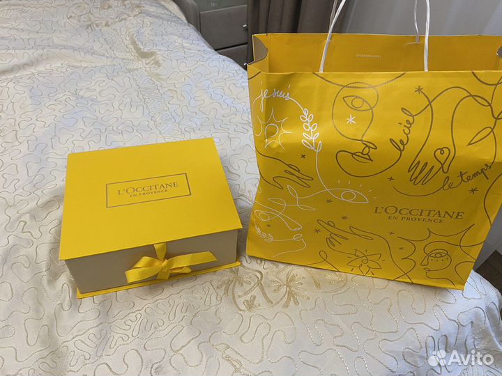 Коробка и пакет l’occitane