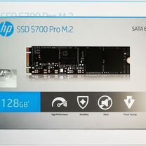 Новый SSD 128GB HP S700 Pro M.2