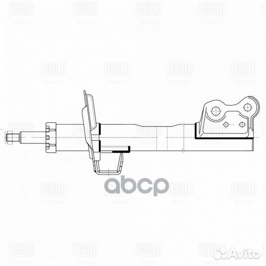 Амортизатор для а/м Mercedes B (W245) (05) (ст