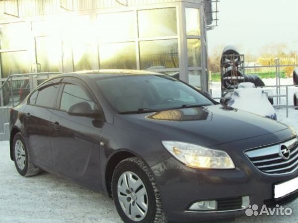 Дефлекторы боковых окон Opel Insignia Седан 4-д