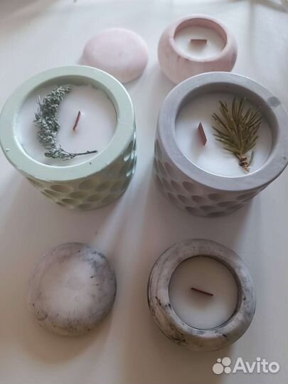 Ароматические свечи ручной работы