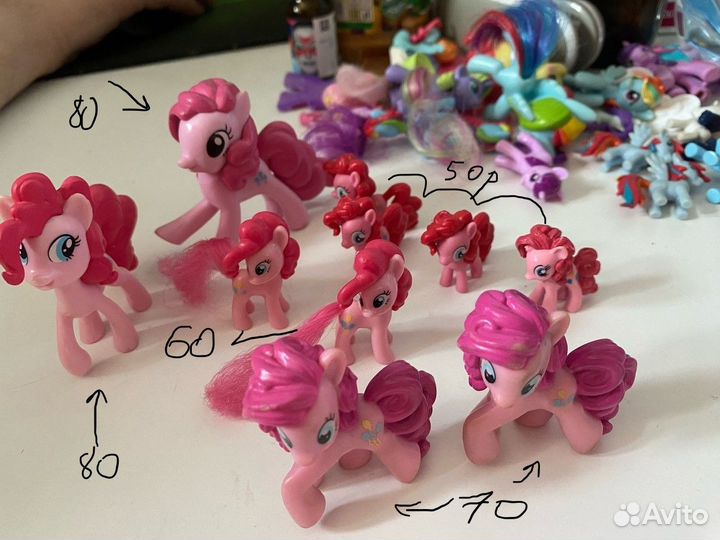 My little pony маленькие, киндер и др