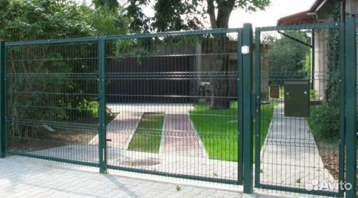 Забор из 3D сетки под ключ быстро