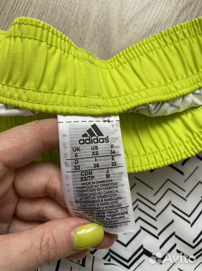 Шорты adidas женские новые
