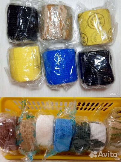 Эластичный самофиксирующийся бинт