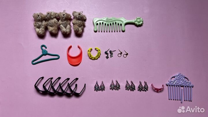 Аксессуары, еда для куклы Барби