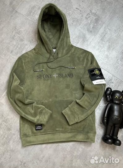 Худи Stone Island барашка на флисе
