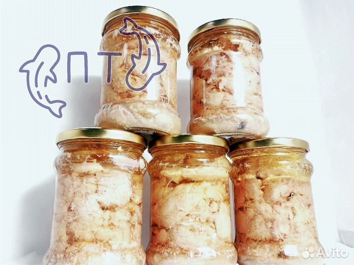 Печень трески в стекле