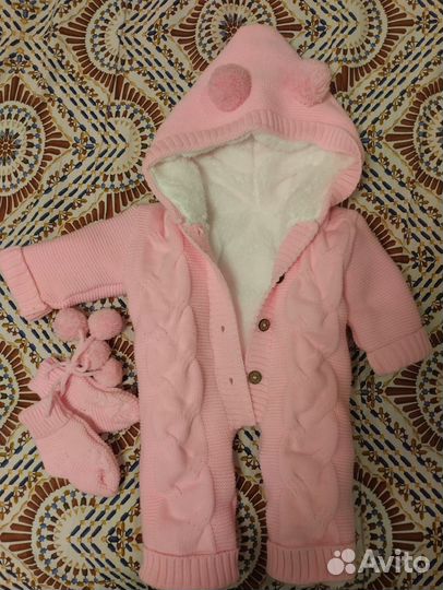 Вязаный Комбинезон новый