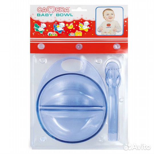 Набор посуды (тарелка+ложка+вилка)