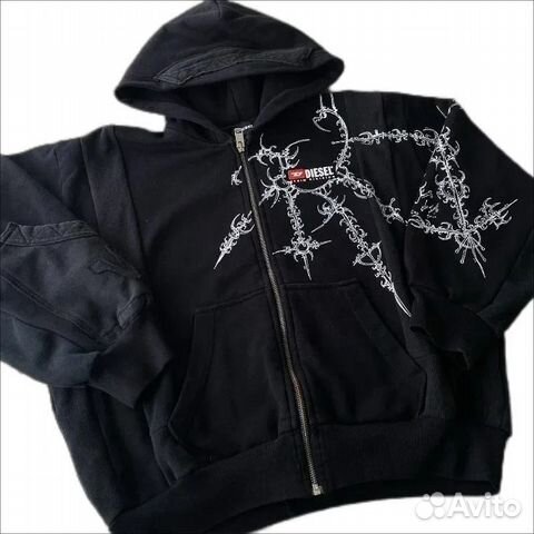 Зип-Худи Diesel Custom Archive 00s купить в Москве по низкой цене