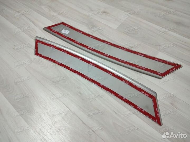 Накладки на задний бампер Kia Ceed 2012-2018