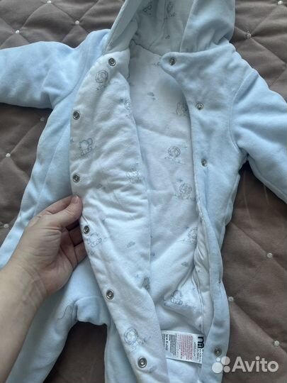 Комбенизон утепленный 62см на мальчика