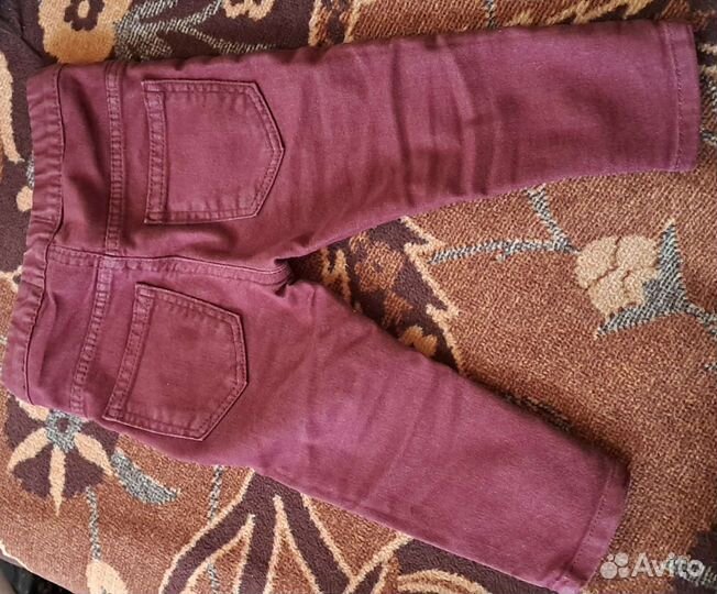 Джинсы на девочку 80