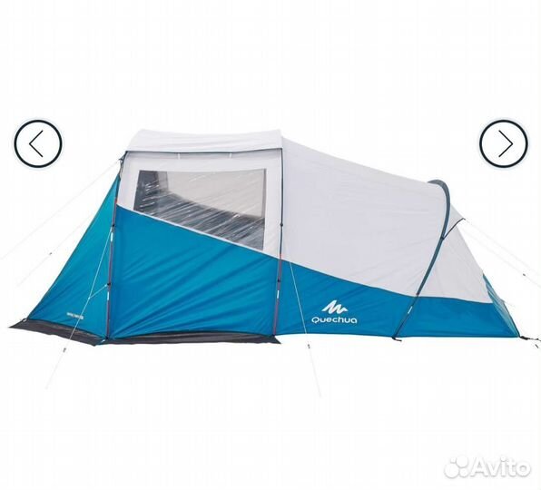 Палатка для кемпинга arpenaz 4.1 F&B Quechua