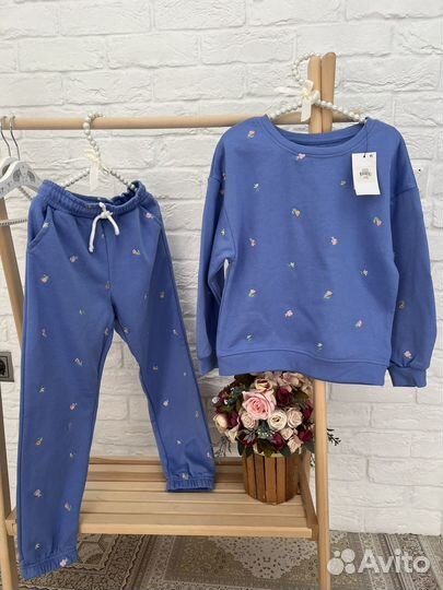 Костюм для девочки флис Primark