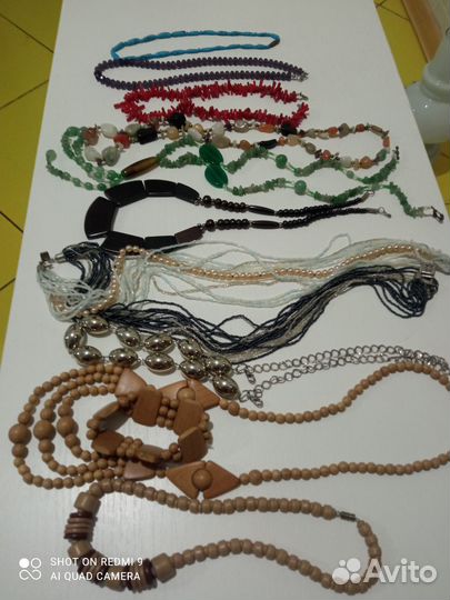 Бусы из натуральных камней СССР