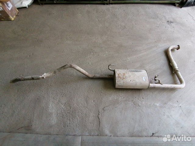 Глушитель Nissan Navara D40 YD25ddti 2008