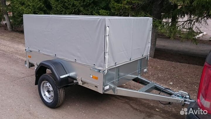 Прицеп сст-7132-03 1,9х1,2 оцинк. высокий