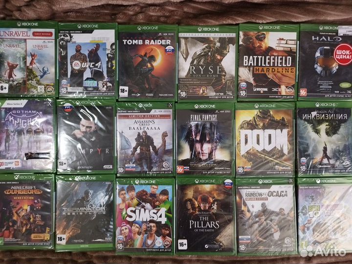 Игры xbox One новые