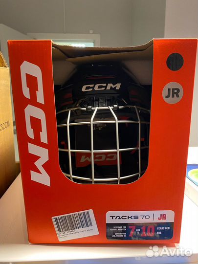 Шлем хоккейный ccm tacks 70 JR