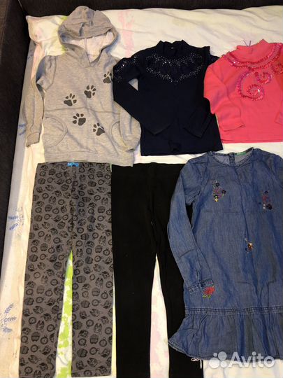 Вещи пакетом 7-8 лет