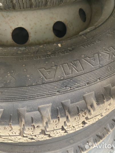 Колеса р16 на Ниву