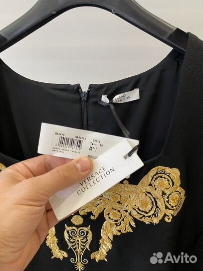 Платье 48 новое оригинал versace collection