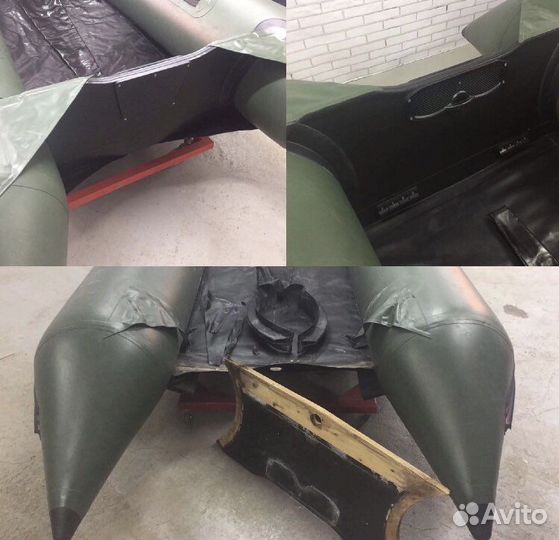 Ремонт и бронирование лодок пвх