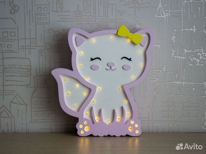 Светильник ночник детский светодиодный