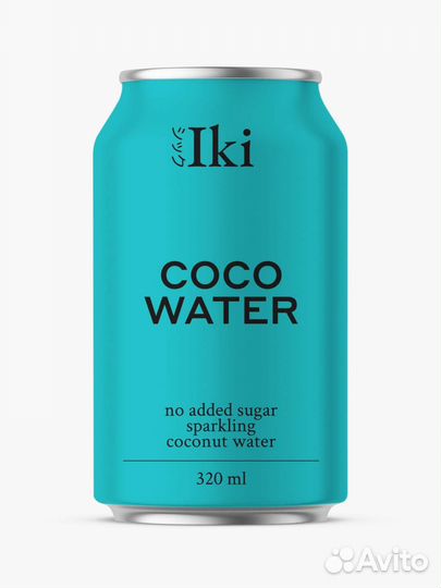 Натуральная Кокосовая вода оптом