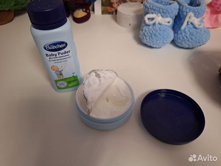 Крем под подгузник и присыпка bubchen