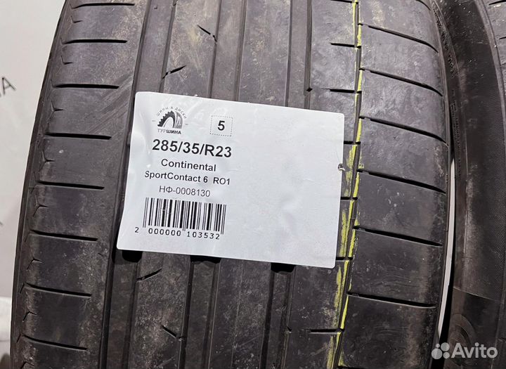 Continental SportContact 6 285/35 R23 94Y