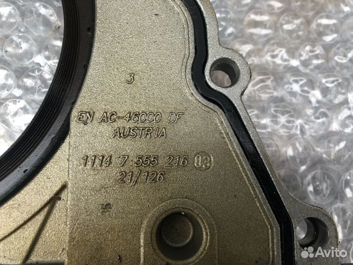 Крышка коленвала задняя BMW 7 F01 F02 N63