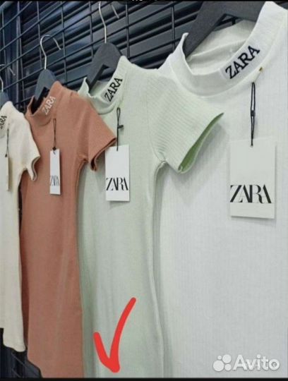 Платье zara для девочки новое 110-140