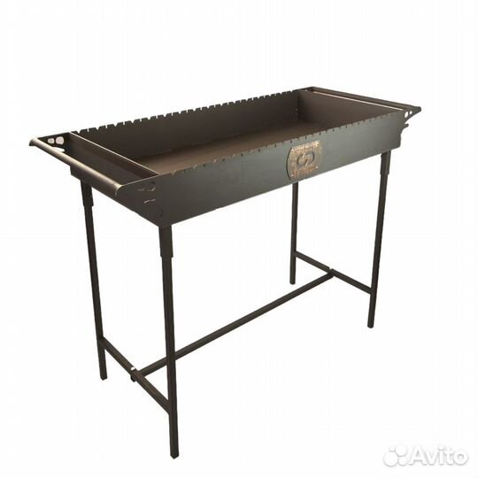 Мангал 4 мм метровый широкий высокий