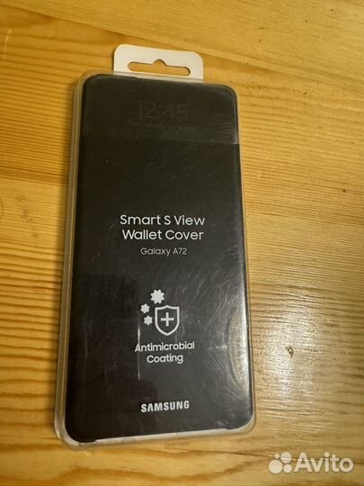 Чехол SMART S для Samsung Galaxy A72 черный