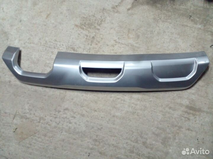 Накладка заднего бампера Kia Rio X-Line