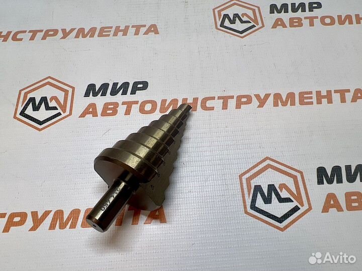 Сверло ступенчатое по металлу 10-45 мм