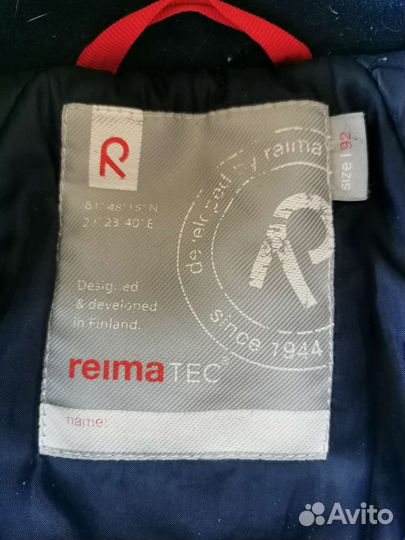 Зимний комбинезон для девочки reima 92