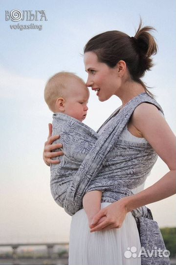 Слинг Вольга 5р-р птицы мини туман
