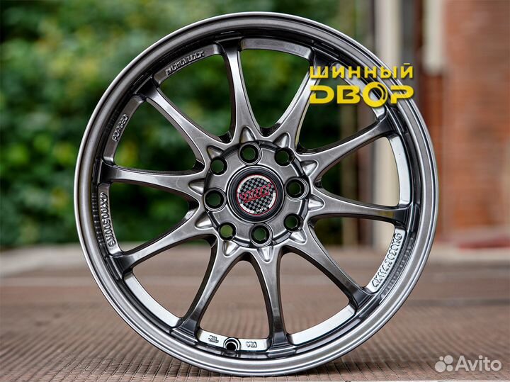 Диски Rays 16 J7 ET35 4x100/4x114.3 73,1 Gun Metal