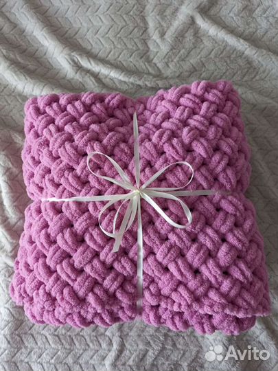 Плед ручной работы