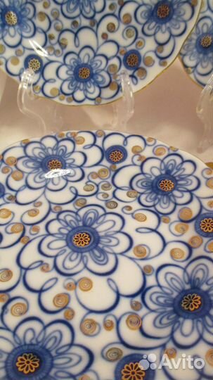 Десертная тарелка Вьюнок лфз