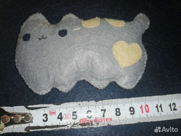 Котик из фетра