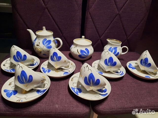 Чайный сервиз Дулево фарфор