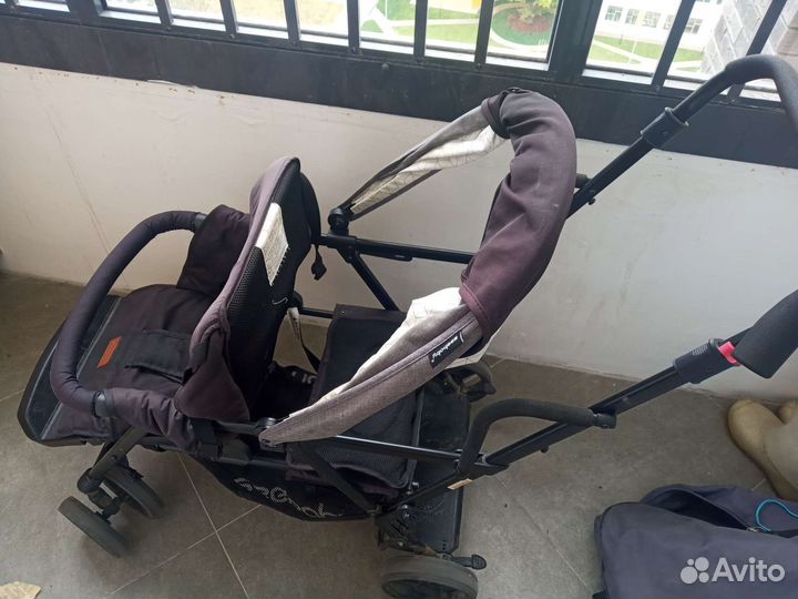 Прогулочная коляска для двойни или погодок, бу