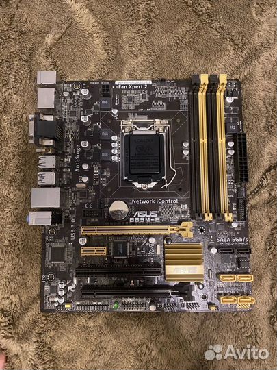 Материнская плата asus B85M-E