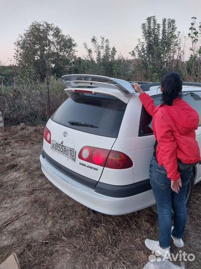 Спойлер средний, двойной калдина 215